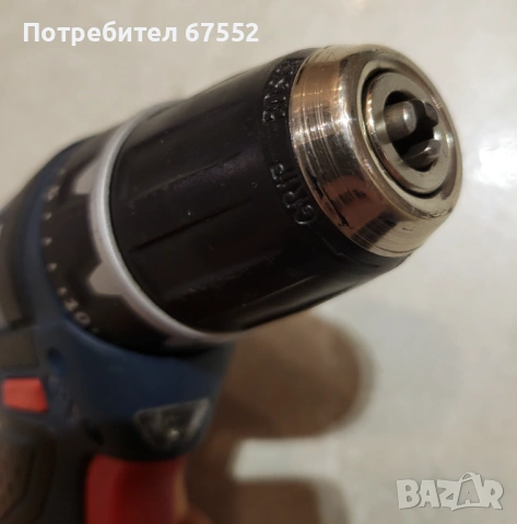 Винтоверт с батерия Bosch GSR12V-15. Няма зарядно. 50€ (цената е крайна!), снимка 4 - Винтоверти - 54726464
