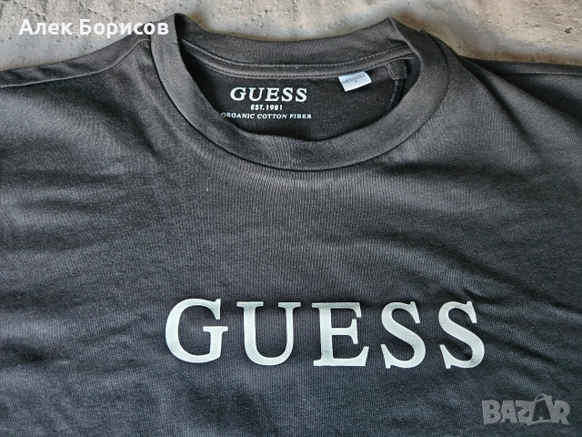 Тениска Guess размер S, снимка 2 - Тениски - 55228424