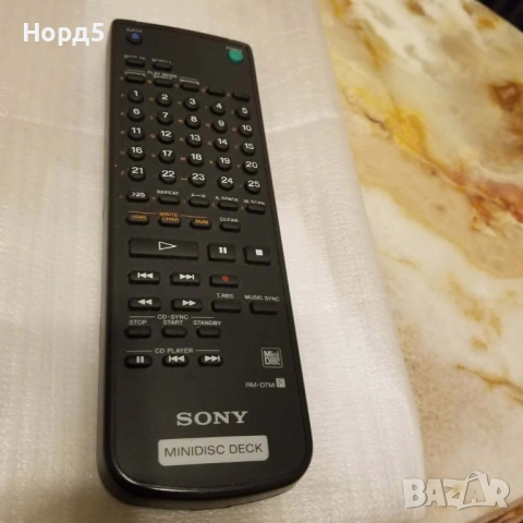 Дистанционно за SONY Mini Disc, снимка 2 - Други - 54496419