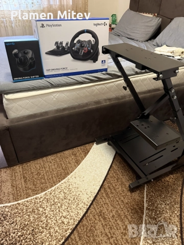 Волан за PS4/5/PC Logitech G29 със скоростен лост и подставка