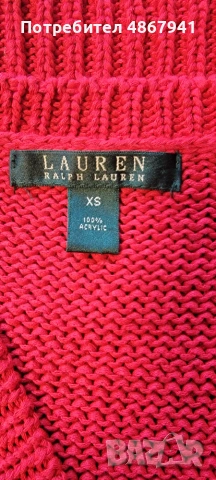 Плетена блуза със къс ръкав RALPH LAUREN, снимка 5 - Други - 55061311