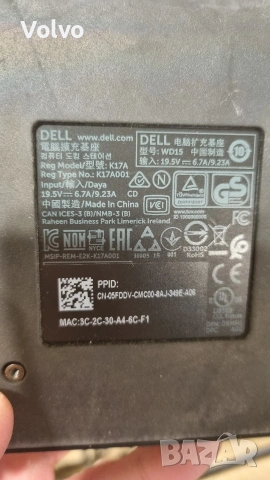 Докинг станции DELL , снимка 5 - Кабели и адаптери - 55009095
