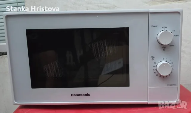 Микровълнова печка Panasonic 20L., снимка 3 - Микровълнови - 55563177