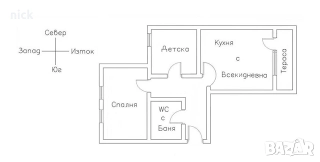 Собственик продава апартамент на първа линия море, снимка 16 - Апартаменти - 47428938
