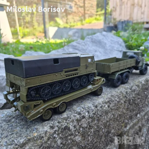 Краз/ремарке/АТС-59Г в мащаб 1:43, снимка 4 - Колекции - 55422909