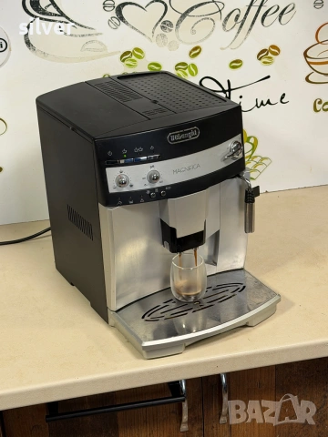 Кафемашина кафе автомат delonghi magnifica с гаранция, снимка 7 - Кафемашини - 54965403