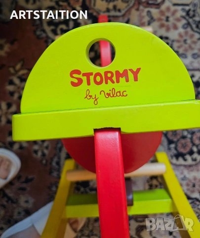 Дървено конче-люлка, камиончета на Coca-Cola (нови) , снимка 4 - Коли, камиони, мотори, писти - 52888669