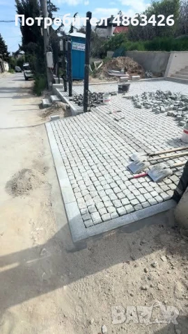 Демонтаж и монтаж тротоарни плочки и павета, снимка 5 - Ремонт на покриви - 54991427