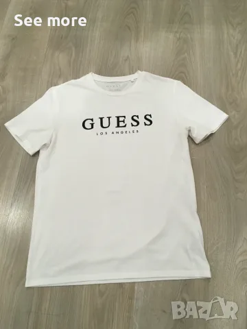 GUESS мъжка тениска М, снимка 3 - Тениски - 54208506