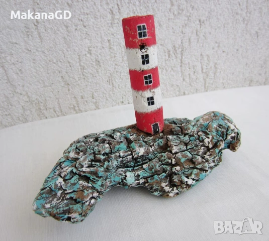 Декорация с морски фар, снимка 3 - Декорация за дома - 54614667