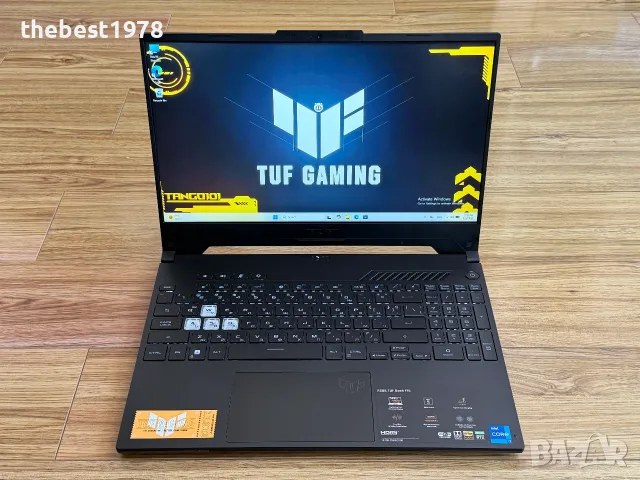 144Hz Asus Tuf Dash FX517`Core i7-12650H/16GB DDR5/512GB SSD/Nvidia RTX 3050Ti/Бат 6ч