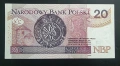 Полша. 20 злоти. 2016 година.UNC., снимка 2