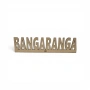 Дървен надпис табелка “BANGARANGA”, снимка 2