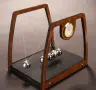 Декоративен часовник с Люлка на Нютон – Перпетуум мобиле, снимка 4