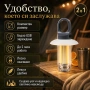 Мощна къмпинг лампа осветление за палатка риболов туризъм аварии автомобил LED фенер USB зареждане, снимка 5