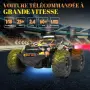 Кола с дистанционно управление - 1:18 Високоскоростна LED светлина 25 км/ч RC кола , снимка 2