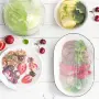 Капаци найлонови с ластик 50 броя, снимка 1