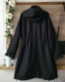 Черно яке с качулка пролетно есенен модел , снимка 3