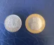Кения 50 цента и 10 шилинга, снимка 1