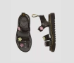 детски сандали Dr. Martens Junior Klaire Coated Glitter Velcro номер 34, снимка 7