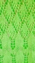 Ефектна памучна плажна рокля- туника цвят лайм  CROCHET , снимка 6