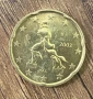 Продавам 20 евро цента Италия 2002 година , снимка 2