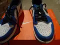 Nike Air Jordan 1 Retro Low OG Game Royal маркови марат. ест. кожа нови №43 US 9.5 UK 8.5 ст. 275мм, снимка 11