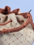 Нова дамска чанта Trussardi Bucket Bag с монограм и торбичка, снимка 4