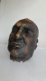 Антична гипсова смъртна маска (death mask) от 19-ти век на император Наполеон Бонапарт.  , снимка 10