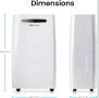 Pro Breeze 20L/Day Smart 20-л./ден влагоабсорбатор,резервоар 5,5л,електрически, снимка 16