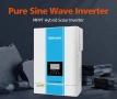 Монофазен Хибриден Инвертор 11kW с WiFi .И батеря lifepo4 5,6kw промо комплект.Безплатна доставка., снимка 2