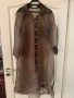 Ефирна прозрачна шоколадова кафява  риза Zara zara , снимка 4