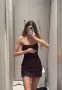 Дамска рокля Zara, бордо цвят, XS/ S размер, снимка 3