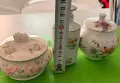 Порцеланови бижутиерки / бурканчета с капаче, снимка 8