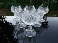 Български кристален сервиз за ликьор, ракия - нов !, снимка 1