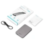 Външна батерия Hinovo Magnetic Wireless 5000mAh, 15W, Съвместима с MagSafe, Type-C кабел, Сив, снимка 5