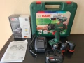 Акумулаторна ударна бормашина винтоверт Bosch Advanced Impact с батерии 4Ah, 1,5Ah и зарядно в куфар, снимка 1
