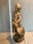 стара дървена фигура статуетка , снимка 3