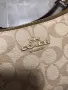 Coach Teri Shoulder Bag Signature Canvas – Chalk / Tan, снимка 5