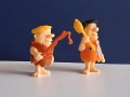 Стари Играчки Kinder Фред и Барни, снимка 5