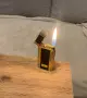 Запалка Zippo Contempo употребявана черно-златна от 80-те, снимка 8