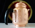 Меден чайник 1.5 л.,чиста червена мед. , снимка 8