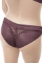 Дамско долнище Hunkemöller, размер M – бордо с дантела, снимка 4