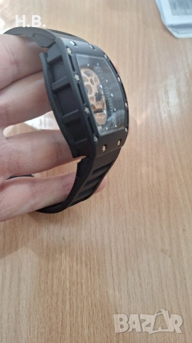 Часовник RM Skull кварц Rose Gold, снимка 2 - Мъжки - 54339690