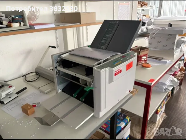 Автоматична фалцмашина (сгъвачка) SUPERFAX PF-330 – супер запазена (Япония)