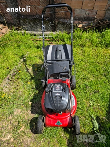 самоходна косачка 190к. stihl има опция и за дробене на клони от Германия , снимка 12 - Градинска техника - 54099242