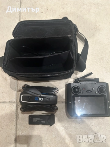 Чисто Нов Професионален GPS Дрон G10 с UHD 4K Камера EIS Дистанционно с 4.5 Инча 2K Екран Безчетков, снимка 2 - Дронове и аксесоари - 55325046