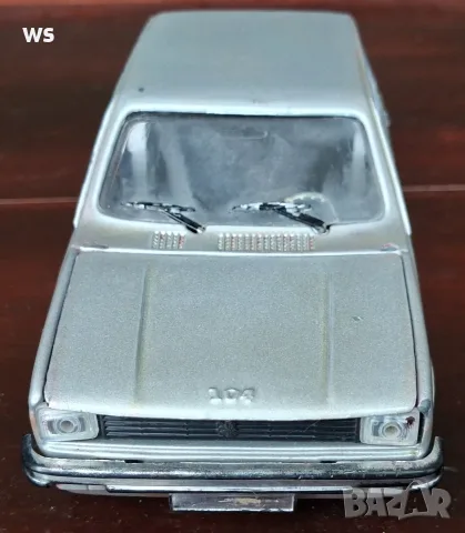 Стара метална количка Polistil 1/25, снимка 4 - Колекции - 55606407
