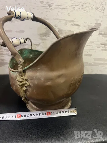 стар голям меден съд , снимка 4 - Антикварни и старинни предмети - 55690527
