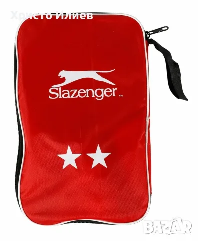 Комплект за тенис на маса Slazenger 2 хилки и 2 топки, снимка 4 - Тенис - 55703307